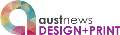Austnews Design + Print Mobile Retina Logo